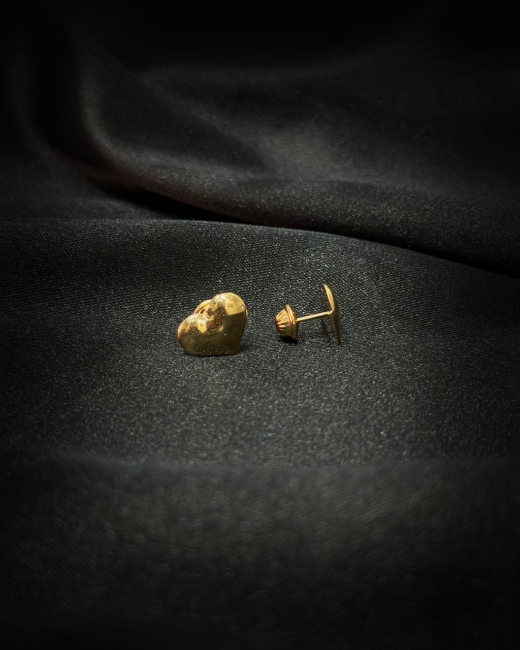 Zarcillos Corazón en Oro