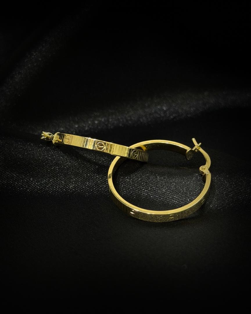 Argollas Cartier en Oro