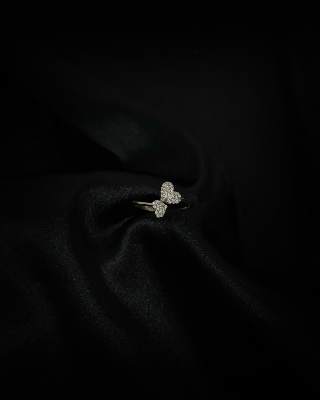 Anillo Con Corazón en Plata