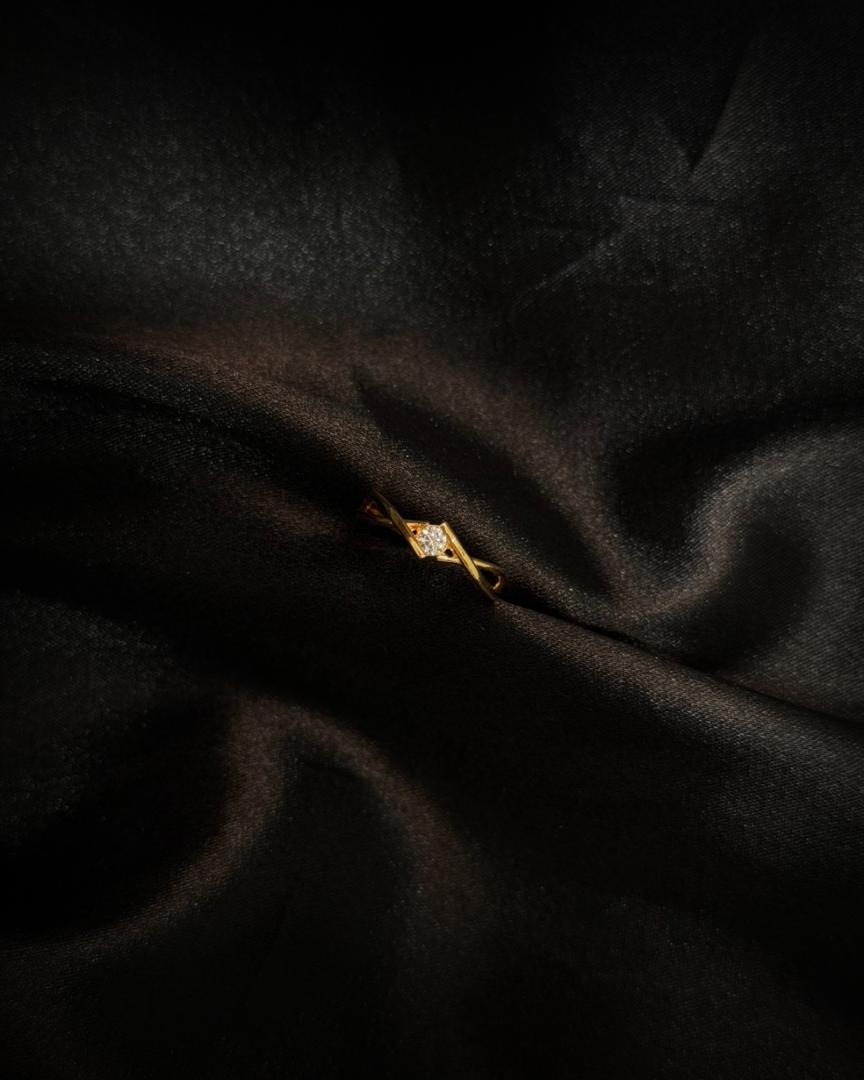 Anillo De Compromiso en Oro