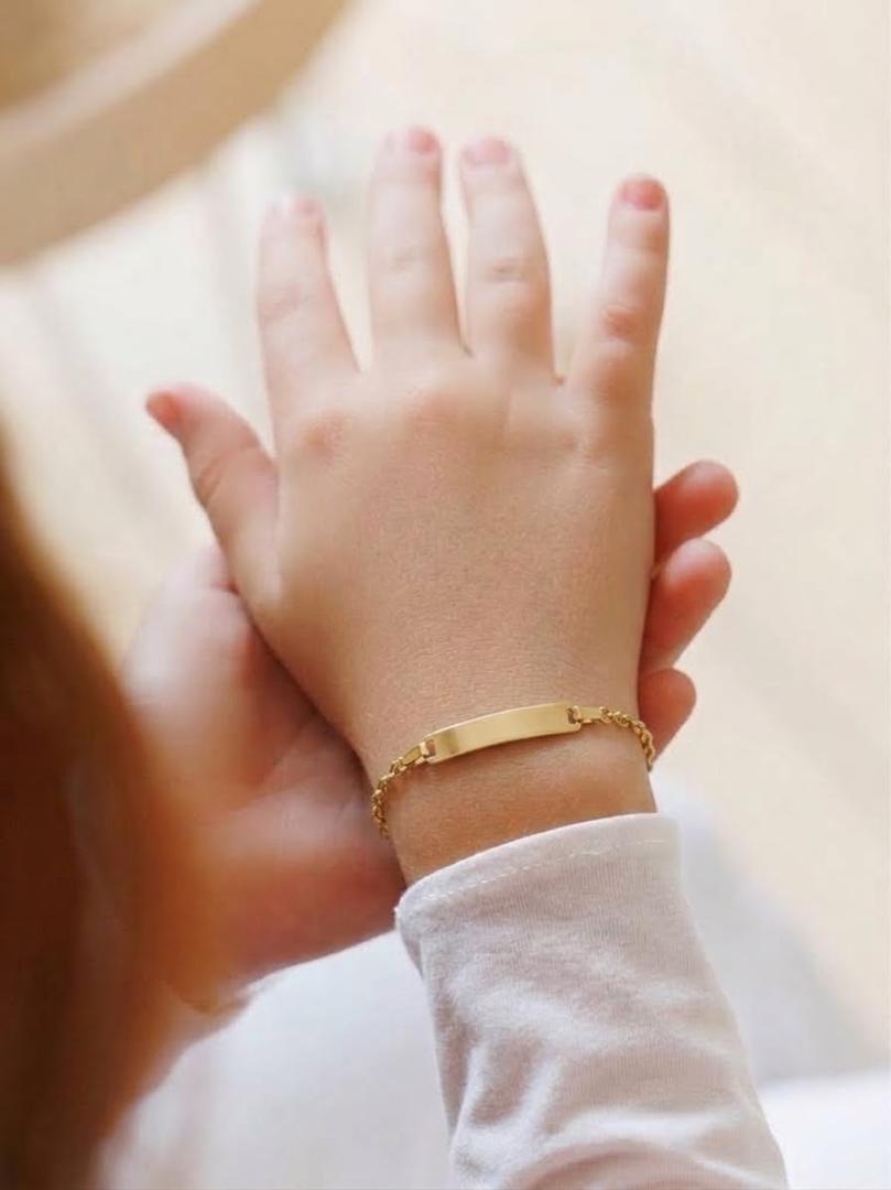 Esclavas en oro para niñ@s