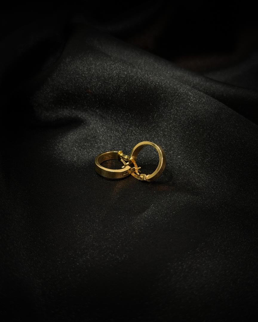 Argollas Cartier Medianas en Oro