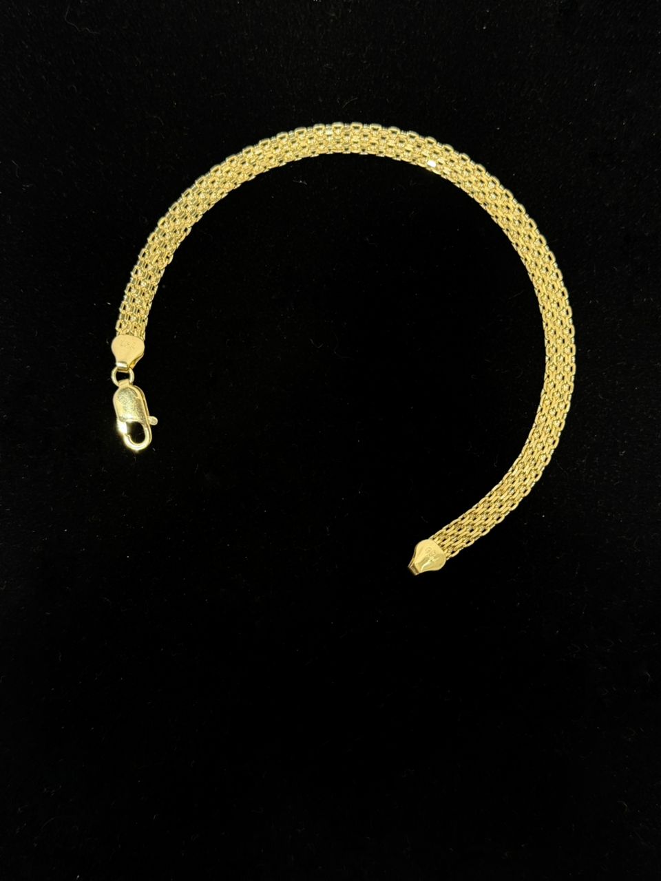 Pulsera Tejido Chino en Oro 18k