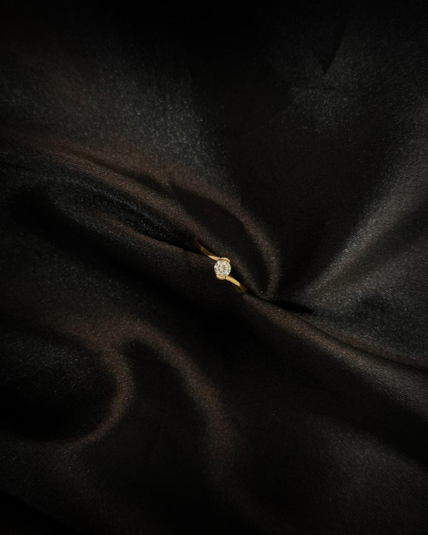 Anillo De Compromiso en Oro