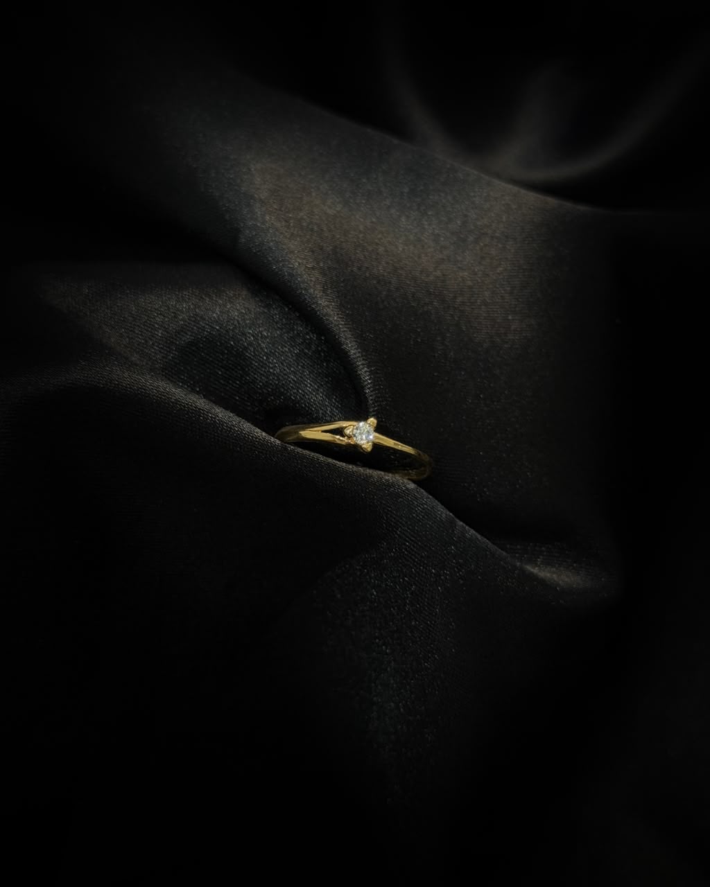 Anillo De Compromiso en Oro