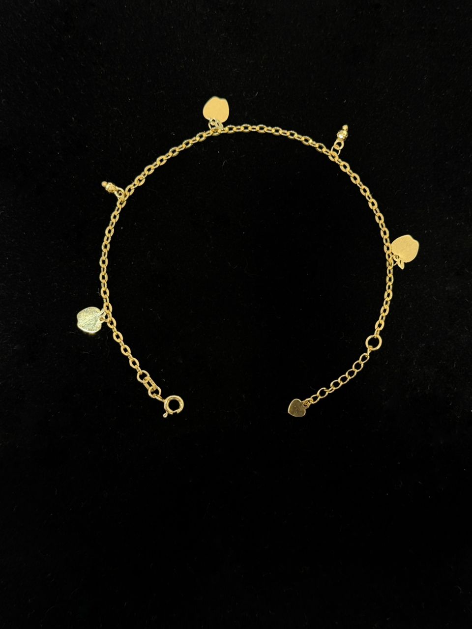 Pulsera Con Dijes en Oro 18k
