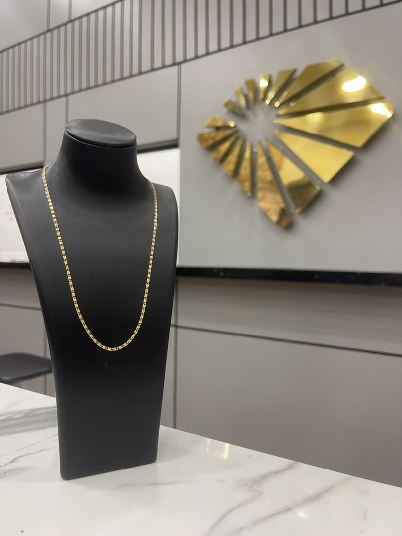 Cadena Tejido Valentino en Oro