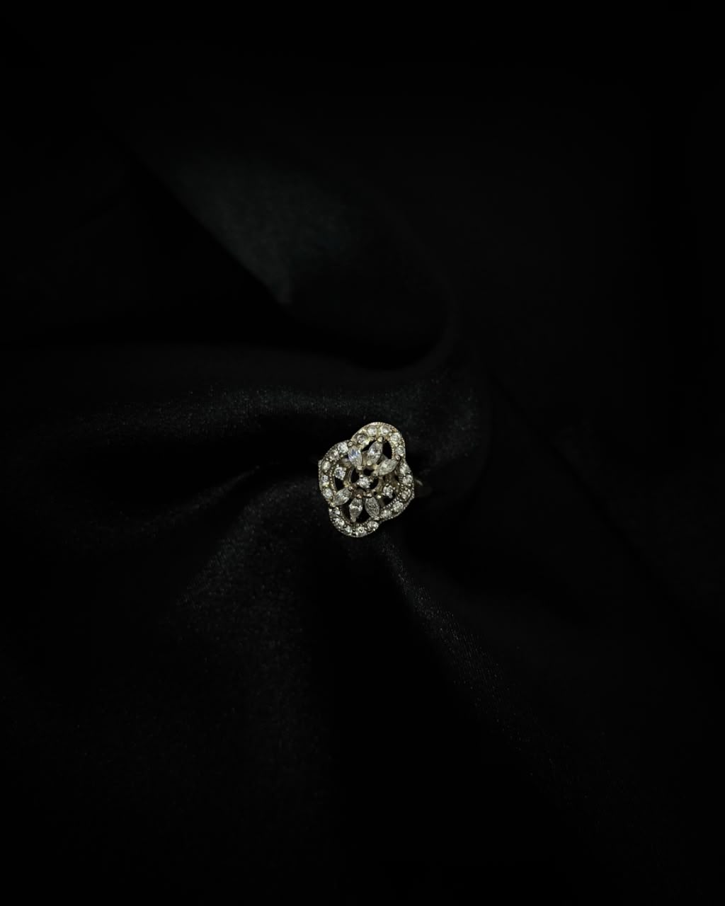 Anillo De Dama en Plata