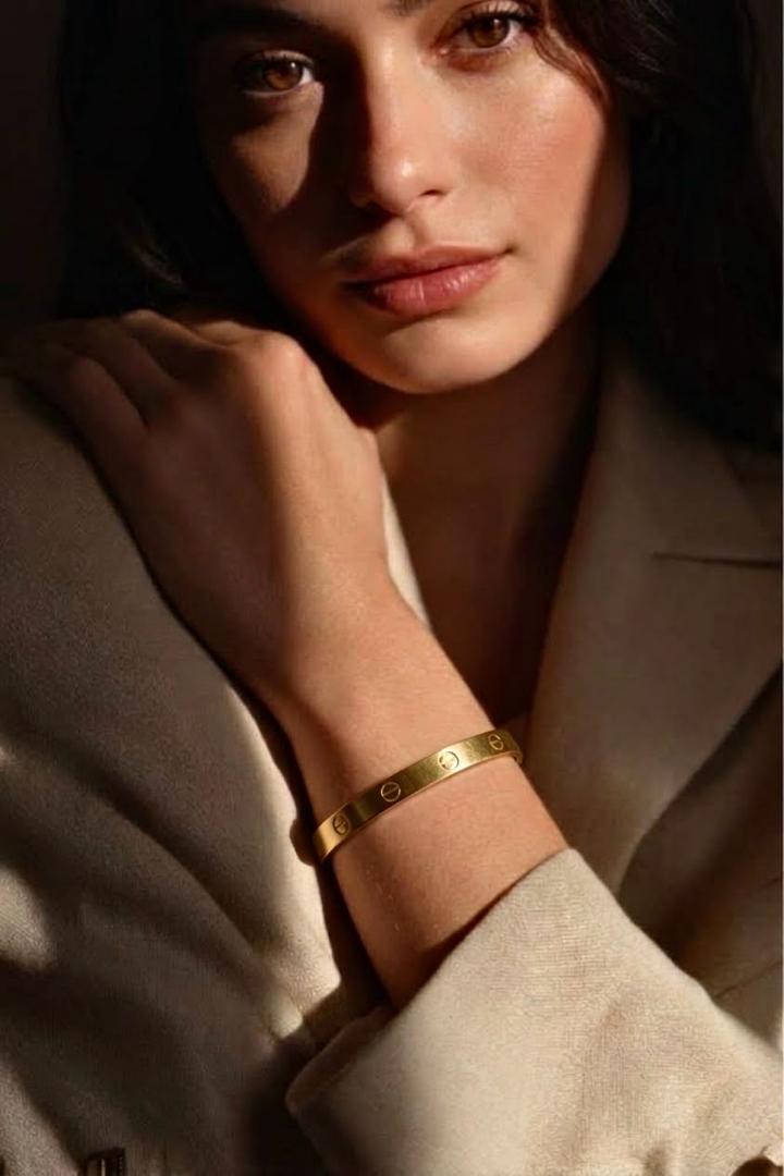 Pulseras de oro para dama