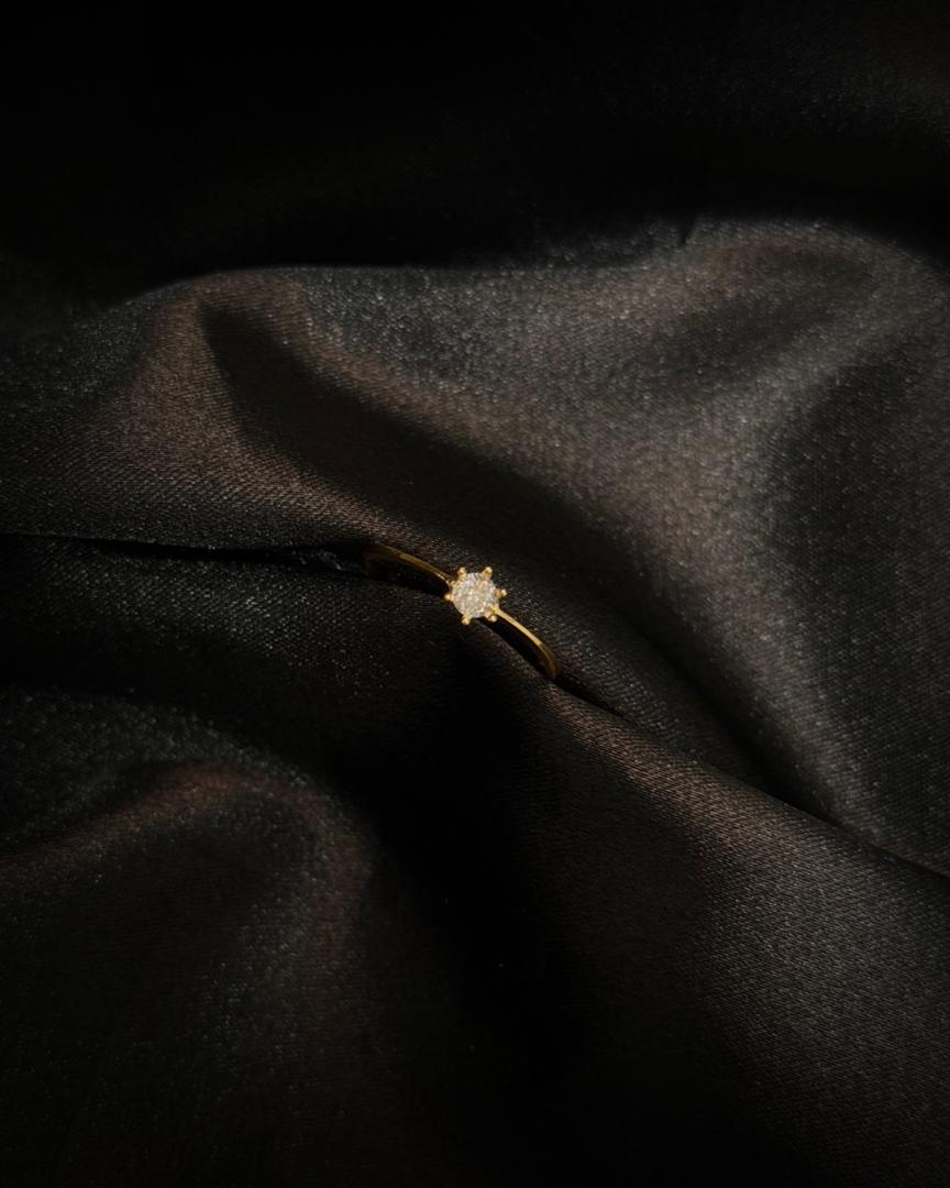 Anillo De Compromiso en Oro