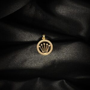 Dije Rolex Con Oro Rosado