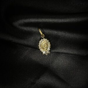Medalla De La Milagrosa Con Circones