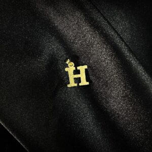 Inicial H Diamantada