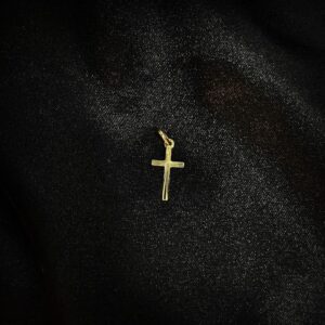 Cruz Con Textura Rayada